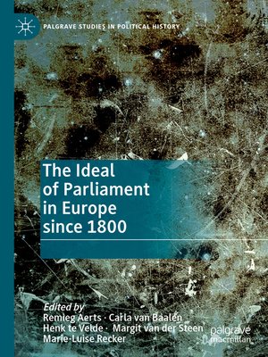 cover image of The Ideal of Parliament in Europe since 1800